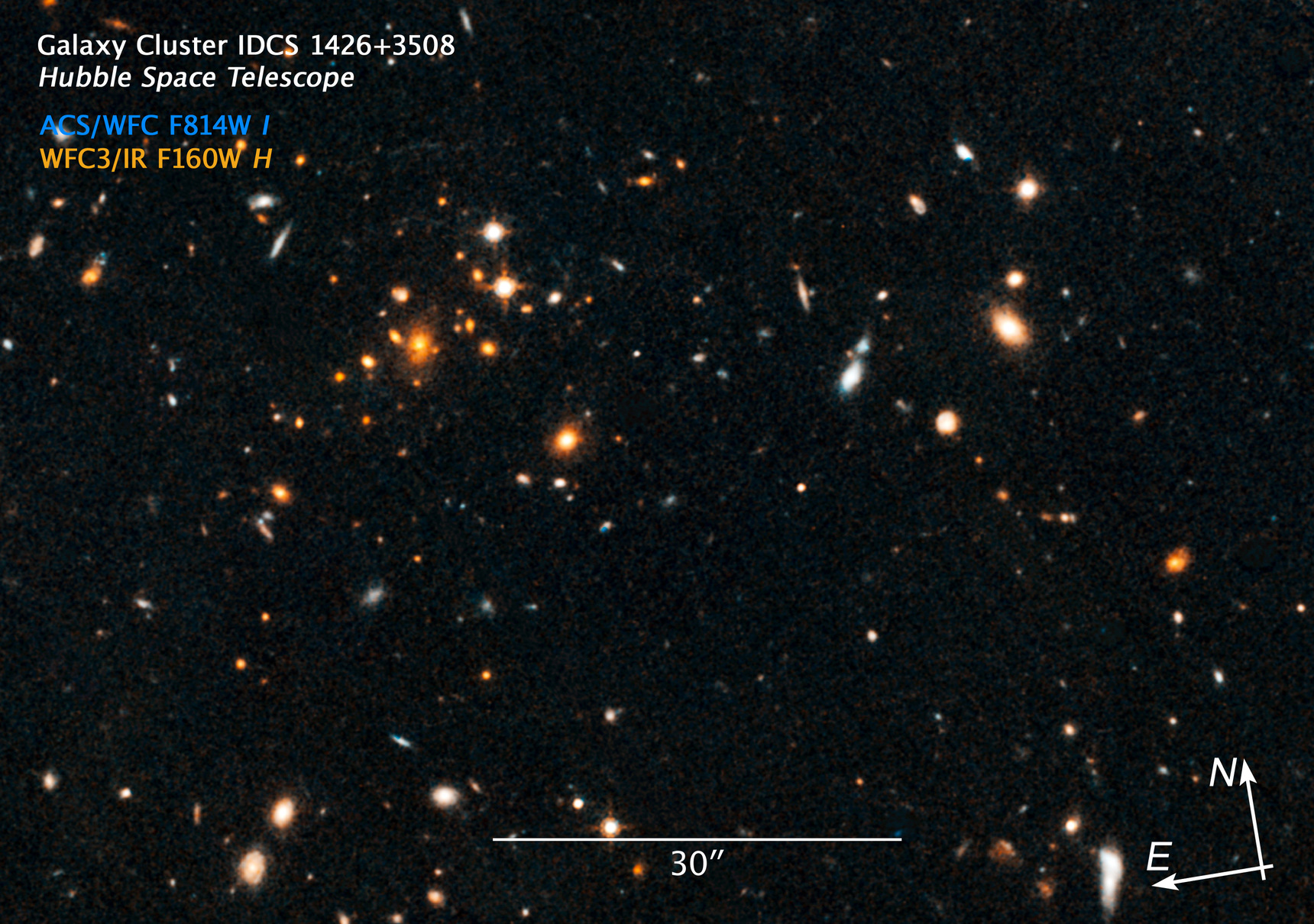 Chandra observation of gas tails crossing in galaxy cluster